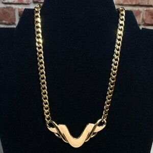 Vintage SIGNED Napier Modernist Choker Necklace TAILORED COLLECTION!